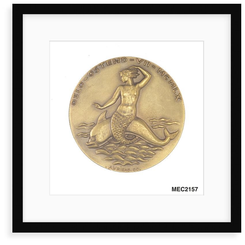 Medal commemorating the Oslo - Ostend Race, 1960 by A. Vriens