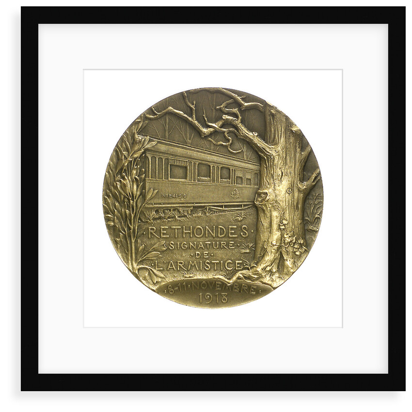 Medal commemorating the Armistice, 1918; reverse by Georges Henri Prud'homme