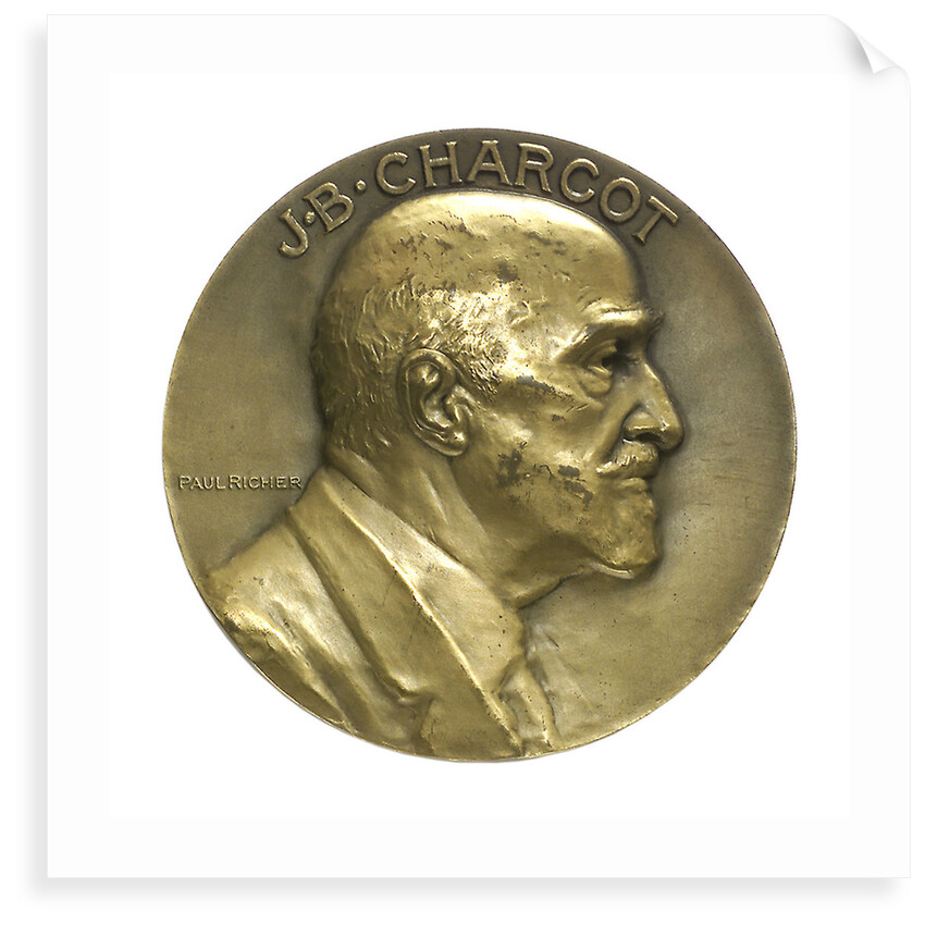 Medal commemorating Jean Baptiste Charcot (1867-1936) and the 'Pourquoi Pas'; obverse by Paul Richer
