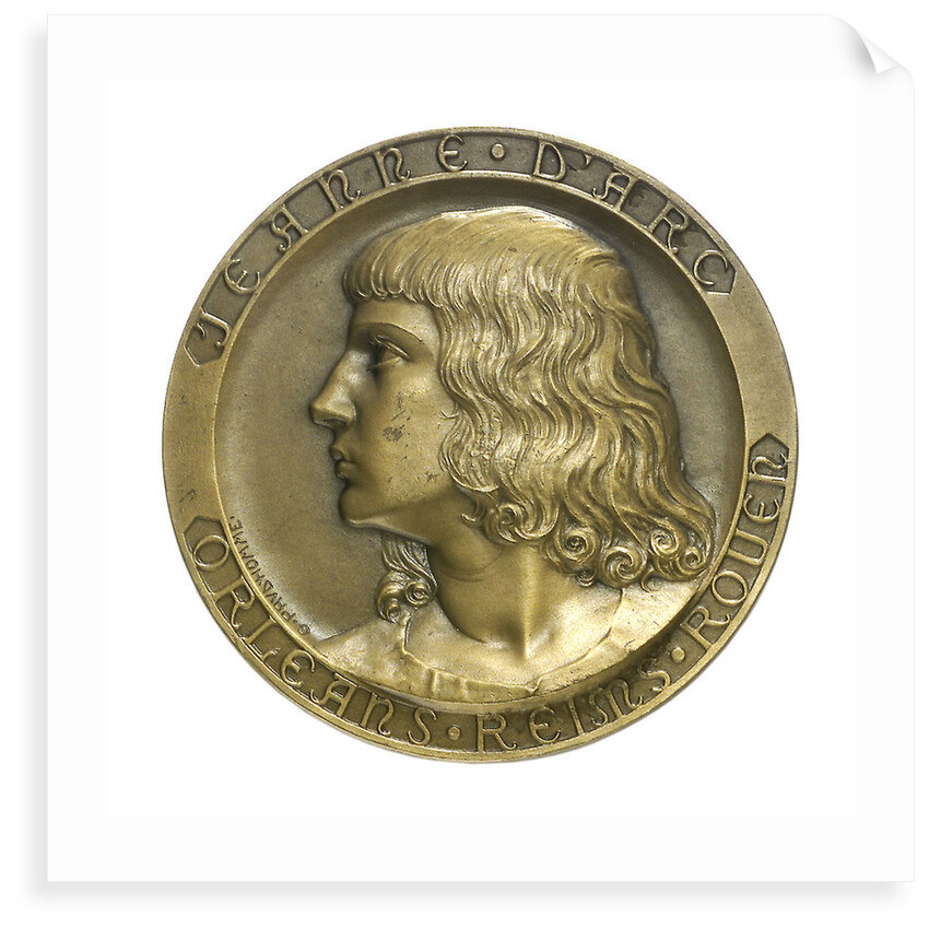 Medal commemorating the school cruiser 'Jeanne d'Arc'; obverse by Georges Henri Prud'homme