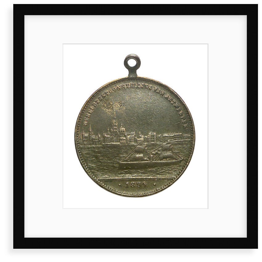 Medal commemorating the Universal Exhibition at Antwerp, 1894; reverse by Unknown