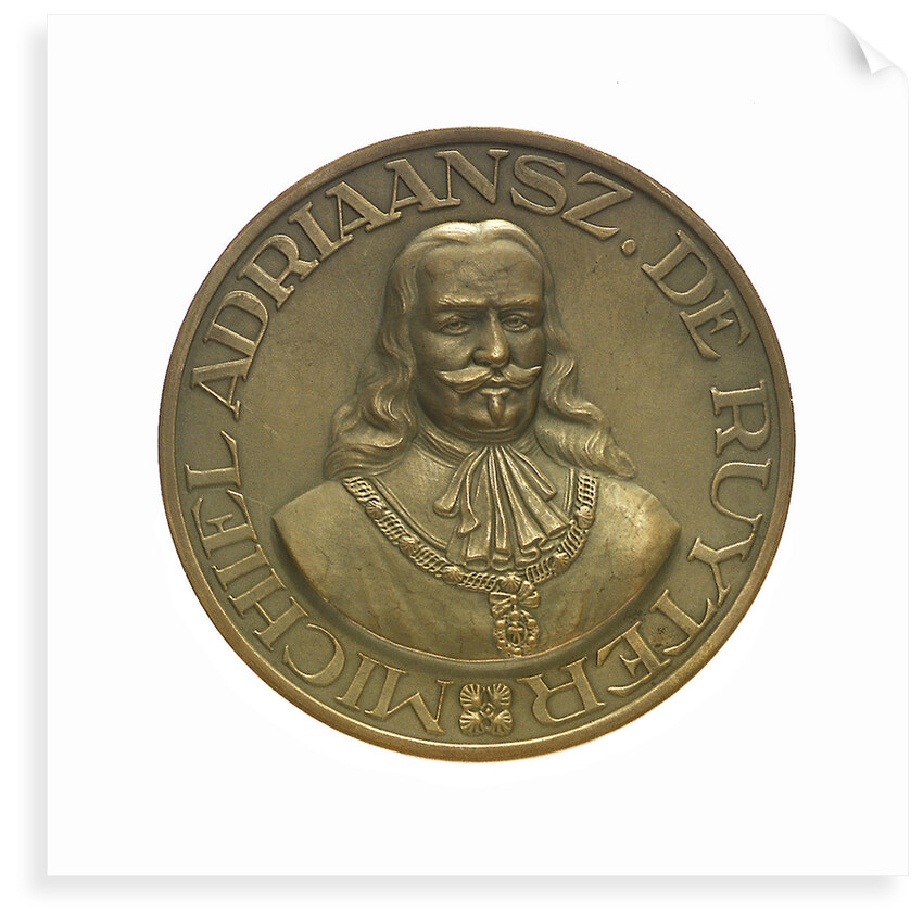 Medal commemorating Admiral Michel Adrianzoon de Ruyter (1607-1676); obverse by unknown
