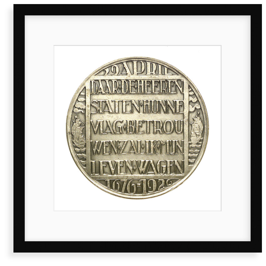 Medal commemorating Admiral Michel Adrianzoon de Ruyter (1607-1676); reverse by unknown