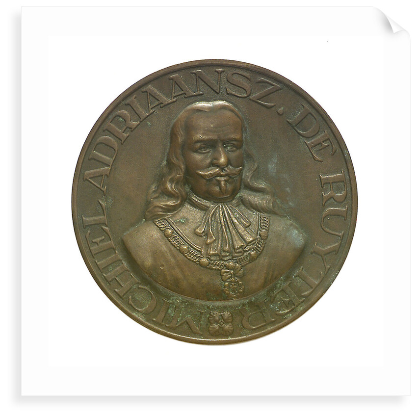 Medal commemorating the Admiral de Ruyter School at Flushing; obverse by unknown