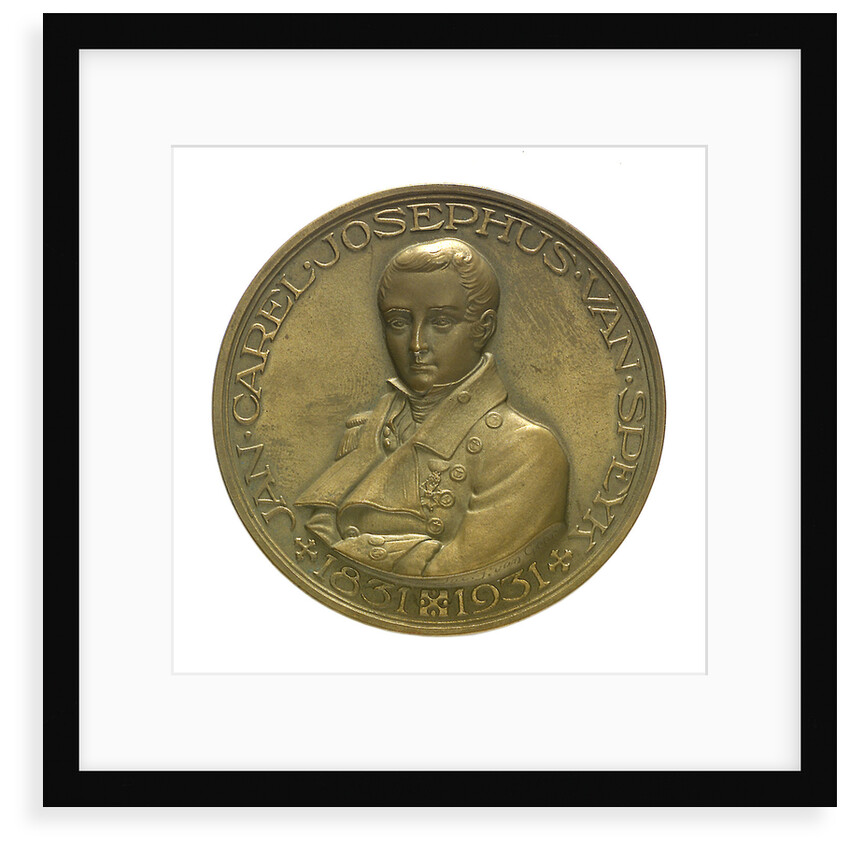 Medal commemorating Lieutenant Jan Carel Josephus van Speyk (1803-1831); obverse by J.J. van der Goor