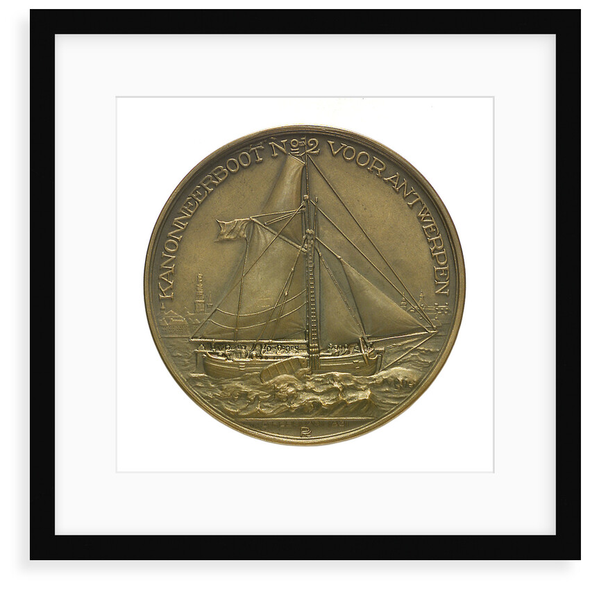 Medal commemorating Lieutenant Jan Carel Josephus van Speyk (1803-1831); reverse by J.J. van der Goor