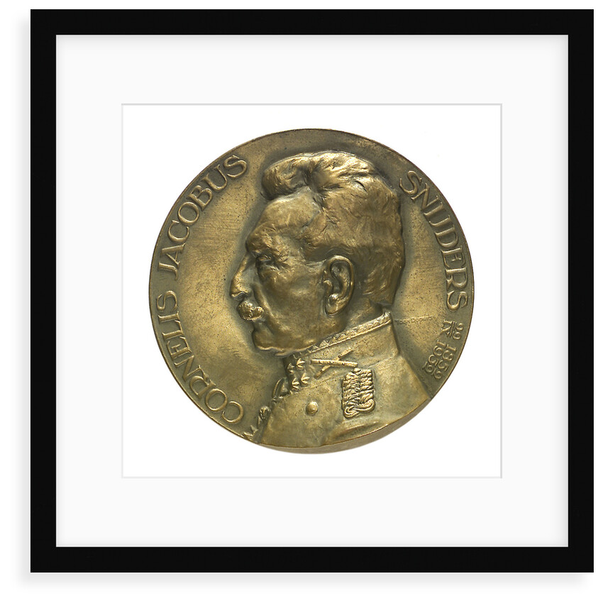 Medal commemorating Admiral and General C. J. Snijders (1852-1932); obverse by T. Dupuis