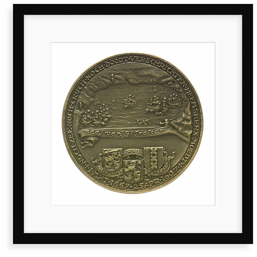 Medal commemorating Admiral Jacob van Heemskerck (1557-1607); reverse by J.J. van der Goer