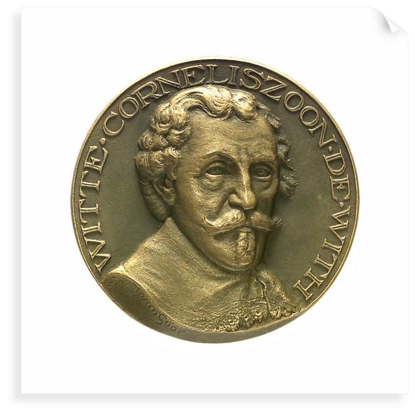 Medal commemorating Admiral Witte Corneliszoon de With (1599-1651); obverse by J.J. van der Goor