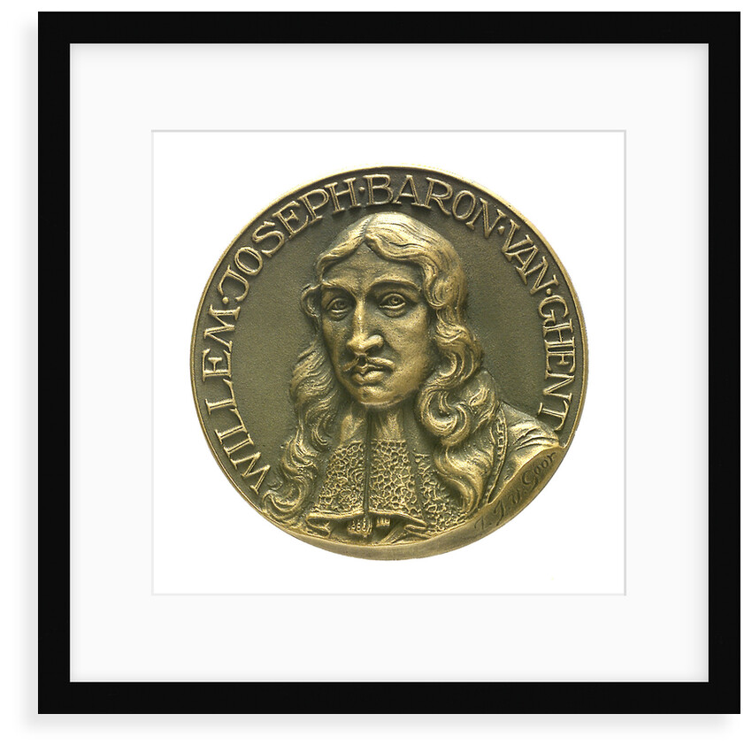 Medal commemorating Admiral William Joseph Baron van Ghent; obverse by J.J. van der Goor