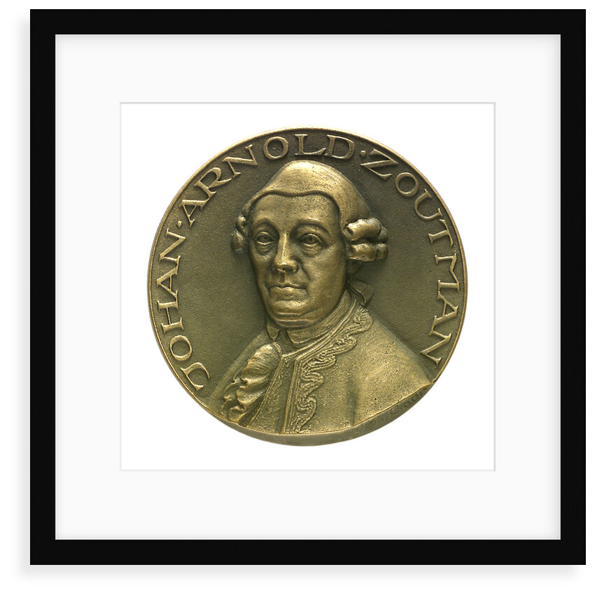 Medal commemorating Admiral Johan Arnold Zoutman (1724-1793); obverse by J.J. van der Goor