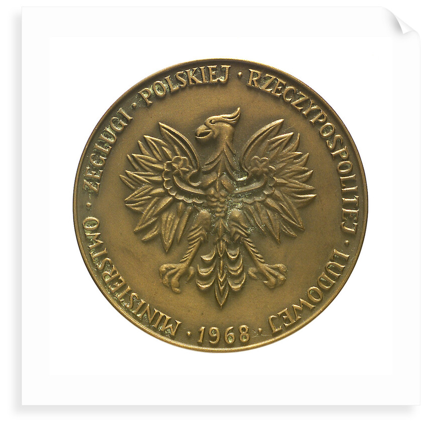 Medal commemorating 400th anniversary of Maritime Commission, Gdansk; reverse by unknown