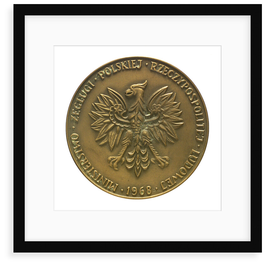 Medal commemorating 400th anniversary of Maritime Commission, Gdansk; reverse by unknown