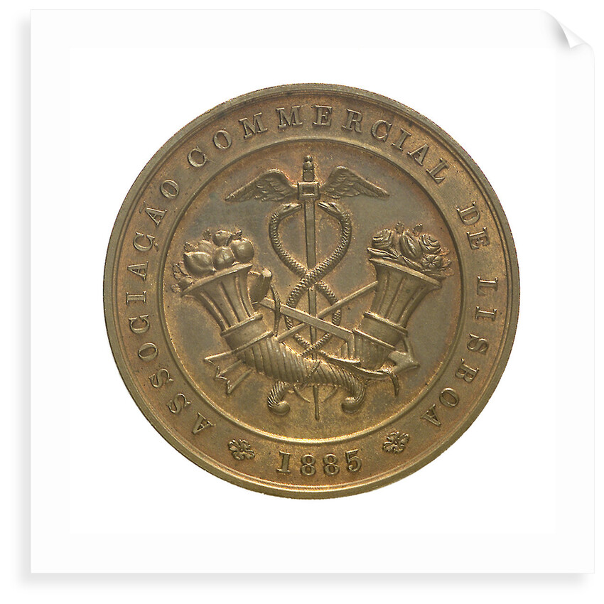 Medal commemorating H. Capello and R. Iveus, Portuguese Explorers; reverse by unknown