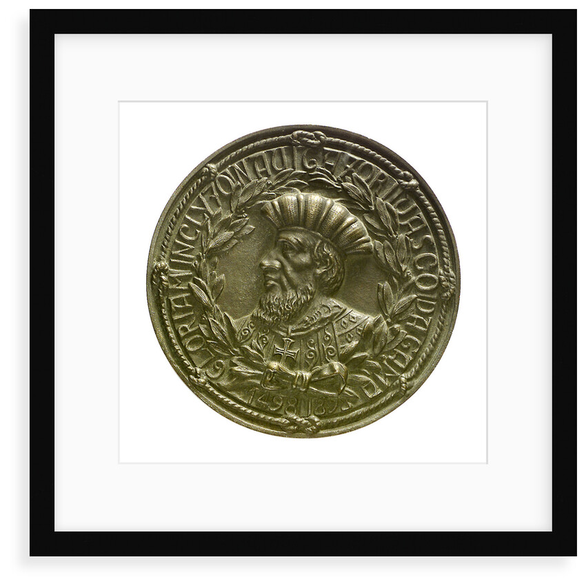 Medal commemorating the Vasco de Gama tercentenary, 1898; obverse by unknown