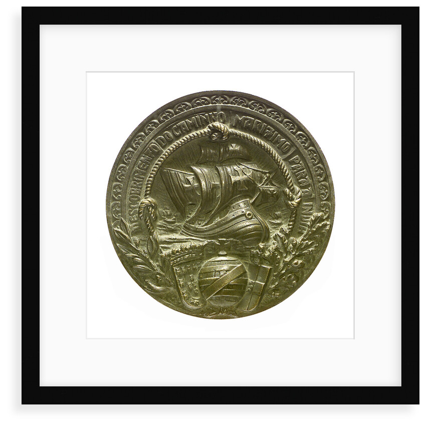 Medal commemorating the Vasco de Gama tercentenary, 1898; reverse by unknown