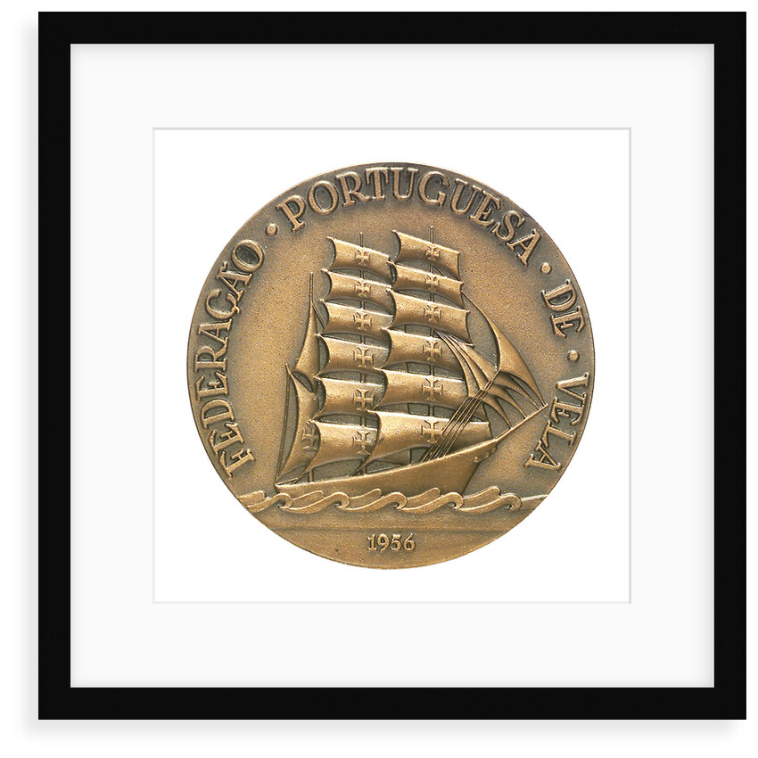 Medal commemorating the Torbay-Lisbon Race 1956; obverse by unknown