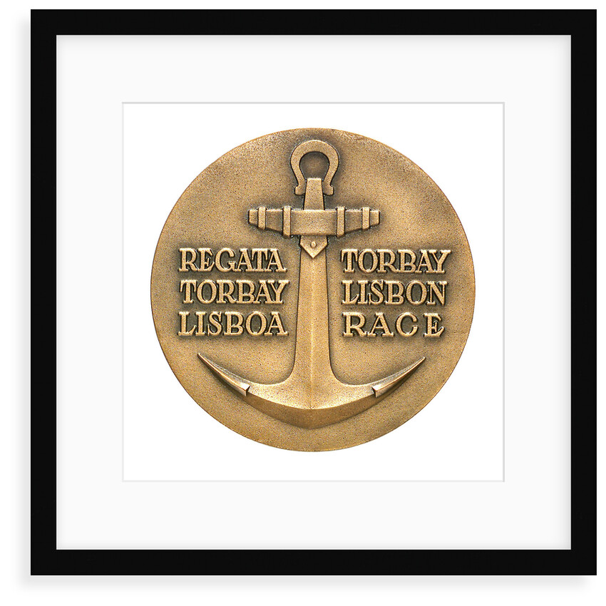 Medal commemorating the Torbay-Lisbon Race 1956; reverse by unknown