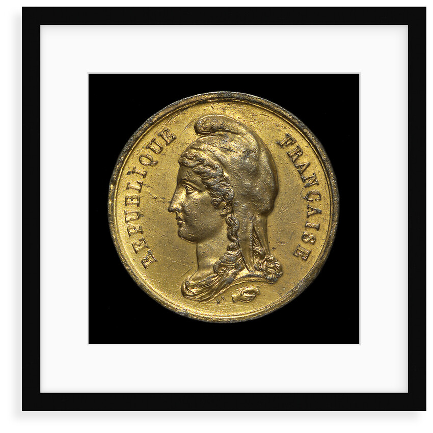 Medal commemorating the siege of Paris and the French Naval Brigade, 1870; obverse by Unknown