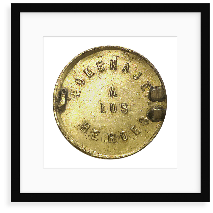 Medal commemorating the action off Iquique, 1879; reverse by unknown