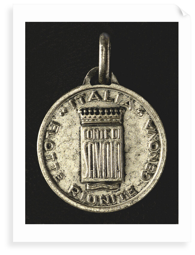 Medal commemorating the 'Conti de Savoia'; obverse by unknown