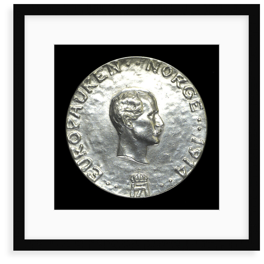 Medal commemorating the Oseberg ship; obverse by J. Throndson