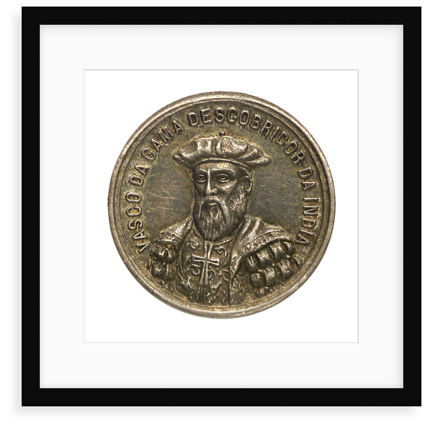 Medal commemorating Vasco da Gama (ca.1469-1524), fourth centenary, 1898; obverse by A.R.