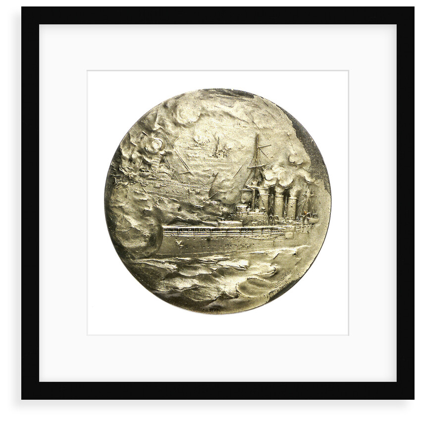 Medal commemorating the death of General Lord Kitchener, 1916+; reverse by H. Huguenin