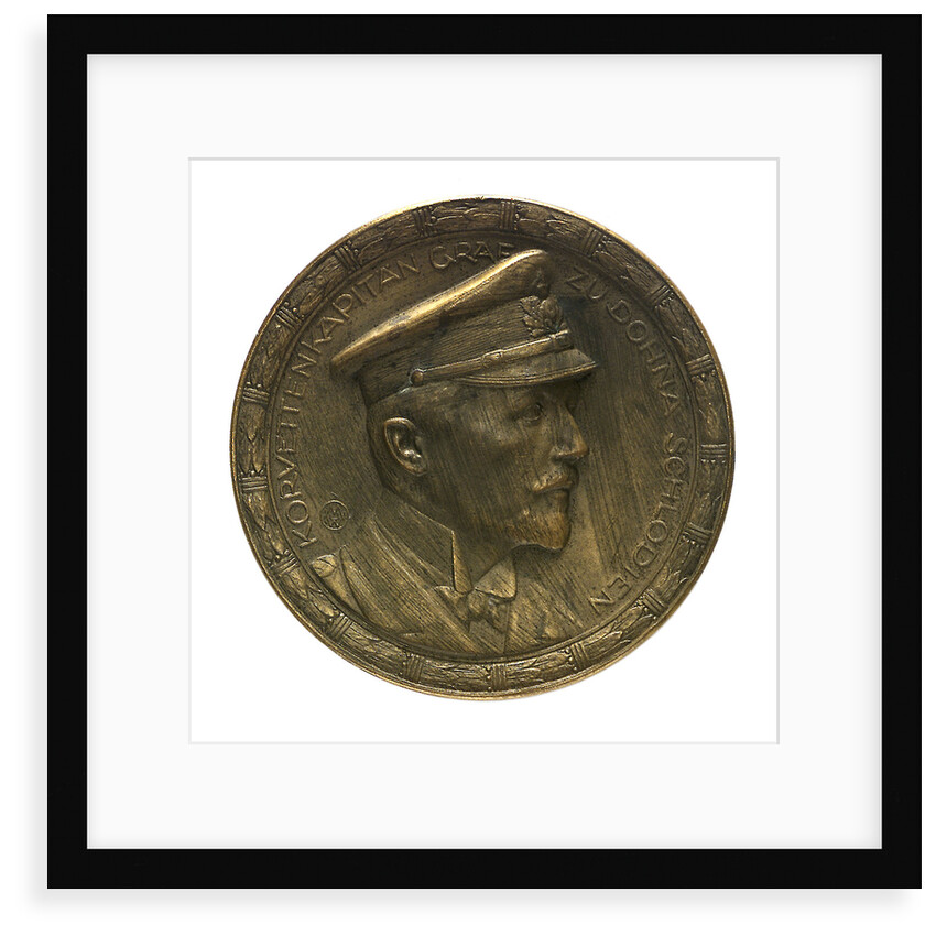 Medal commemorating Count Dohna-Schlodien; obverse by unknown