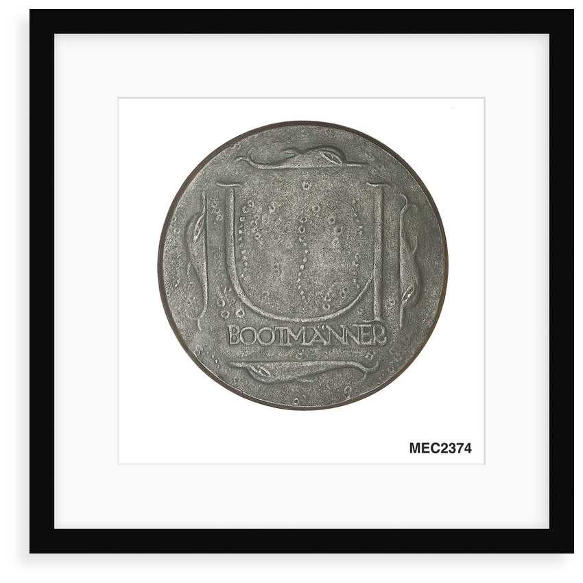 Medal commemorating U-boatmen by Josef Gangl