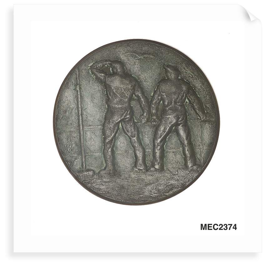 Medal commemorating U-boatmen by Josef Gangl