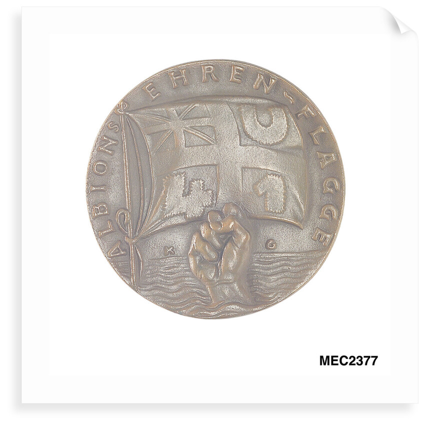 Medal commemorating the sinking of 'U41' by Q-ship 'Baralong', 1915 by Karl Goetz