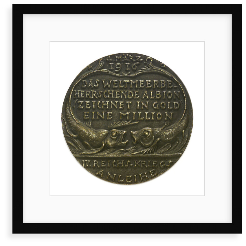 Medal commemorating the home-coming of SMS 'Möwe' by Karl Goetz