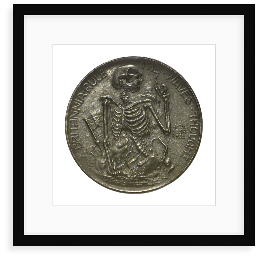 Medal commemorating Admiral John Arbuthnot Fisher (1841-1920), First Sea Lord; obverse by W. Eberbach