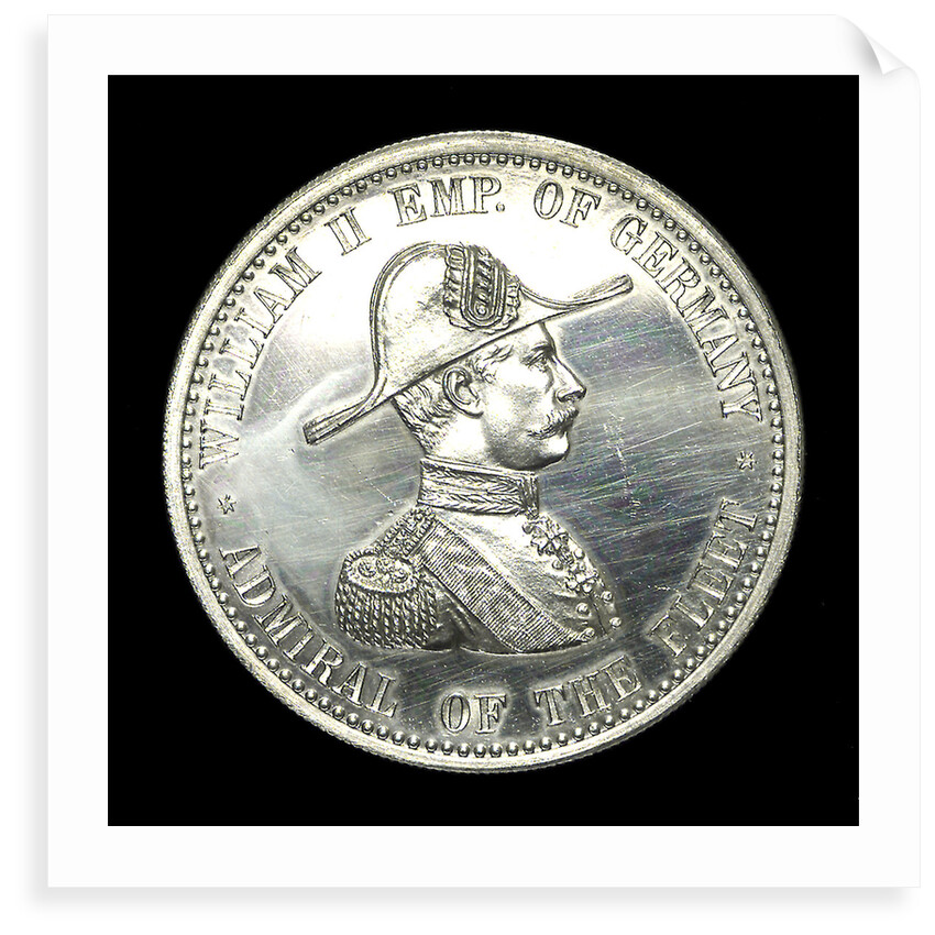 Medal commemorating the naval review at Spithead, 1889; obverse by unknown