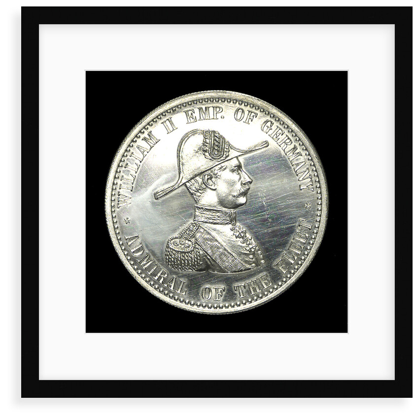 Medal commemorating the naval review at Spithead, 1889; obverse by unknown