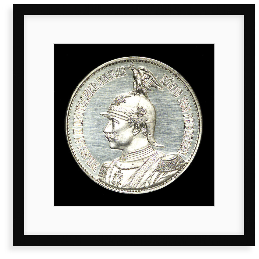 Medal commemorating the opening of the Kiel Canal, 1895; obverse by Oertel