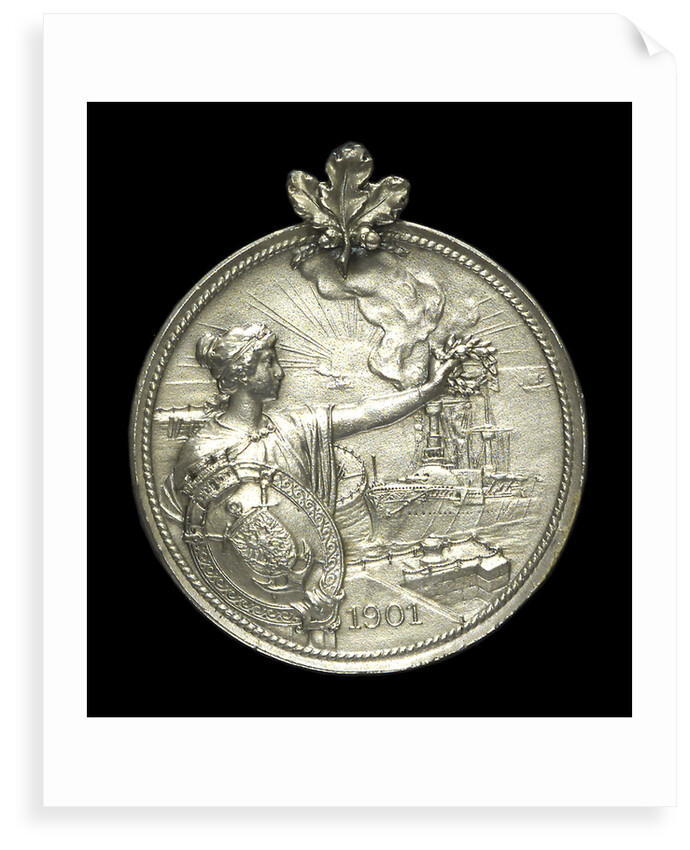 Medal commemorating the return of Count Waldersee from China, 1901; obverse by unknown