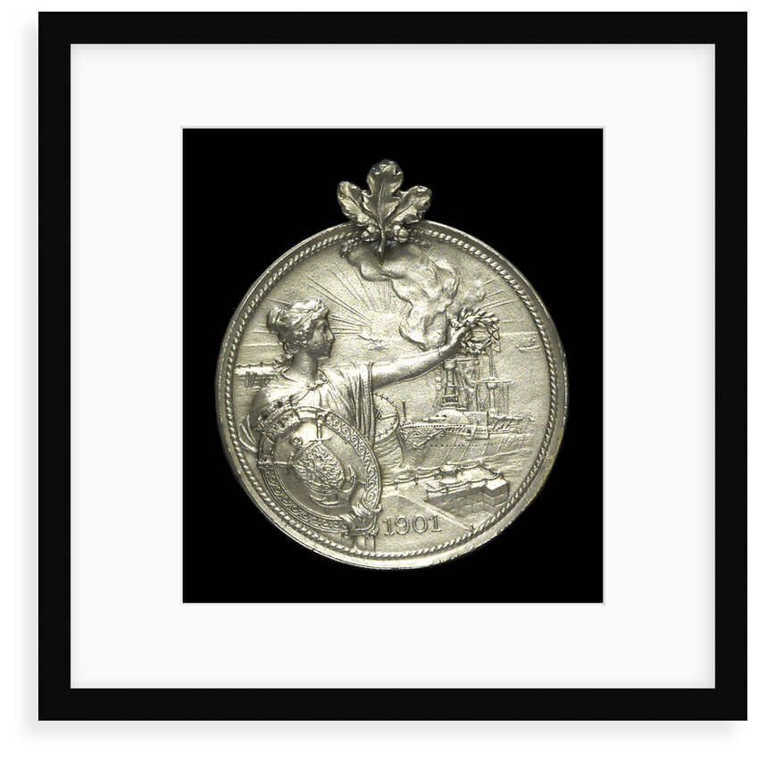 Medal commemorating the return of Count Waldersee from China, 1901; obverse by unknown