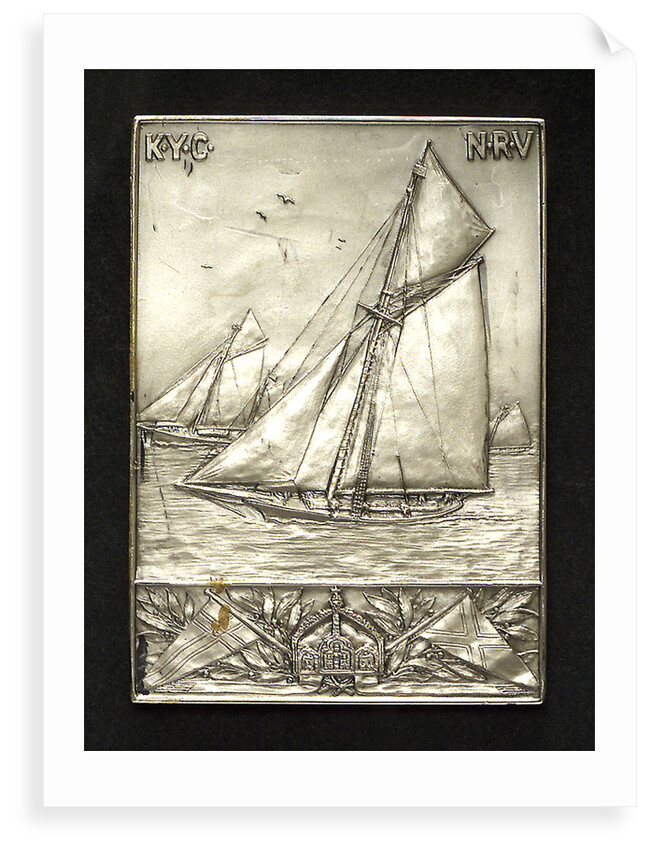 Medal commemorating Emperor William II Protector of the Kiel Regatta week 1882-1907; reverse by W. Haverkamp