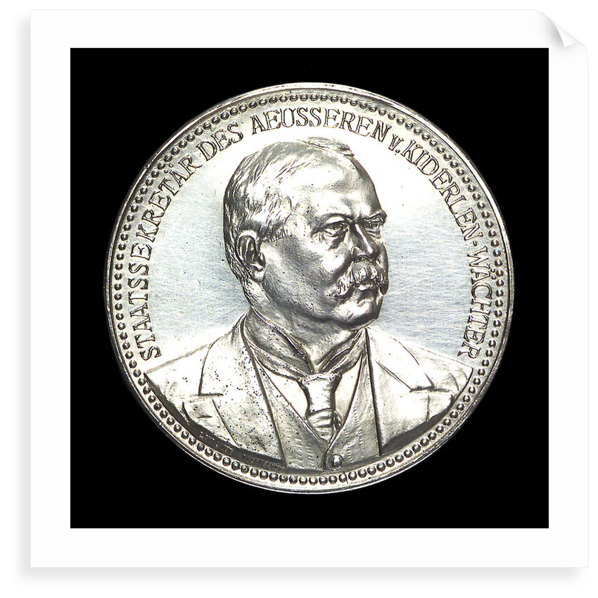 Medal commemorating Agadir and the gunboat 'Panther', 1911; obverse by L.C. Lauer