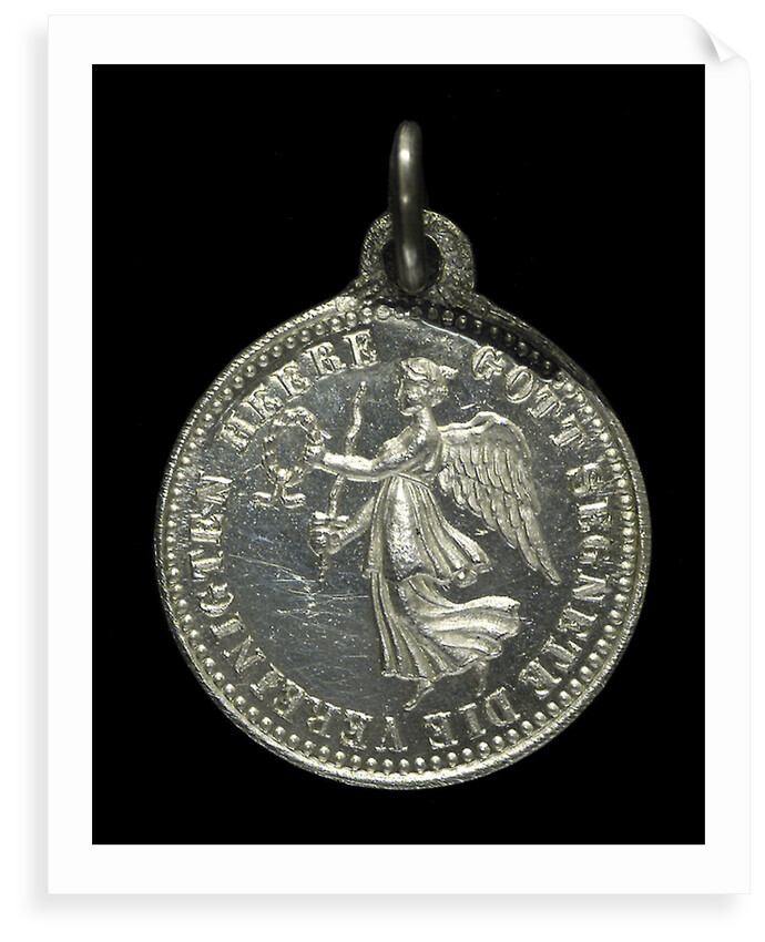Medal commemorating Captain Karl von Müller (1873-1923) and the cruiser 'Emden' by H. Ziegler
