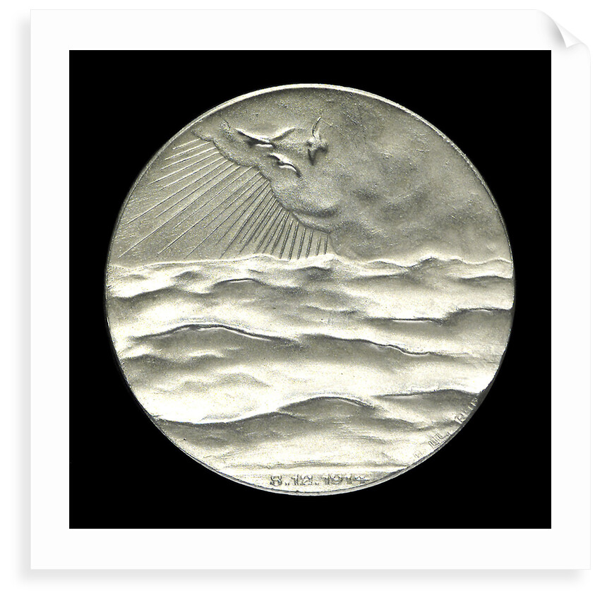 Medal commemorating Count von Spee Count Otto and Count Henry von Spee and the Battle of the Falkland Islands, 1914; reverse by F. Eue