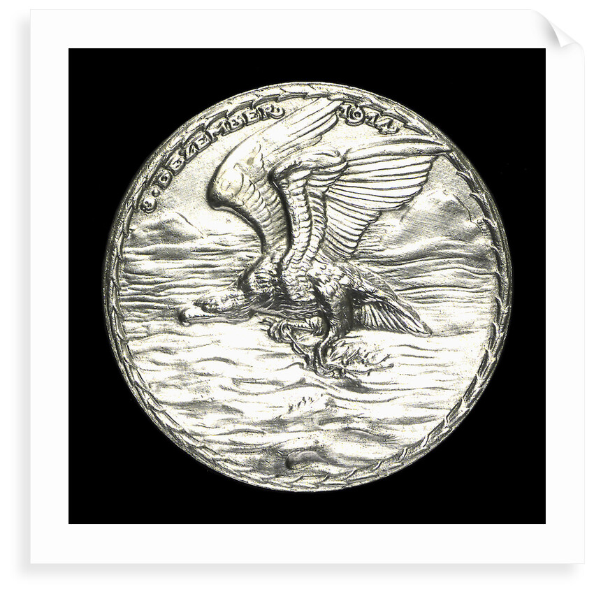 Medal commemorating Count von Spee Count Otto and Count Henry von Spee and the Battle of the Falkland Islands, 1914; reverse by Karl Goetz