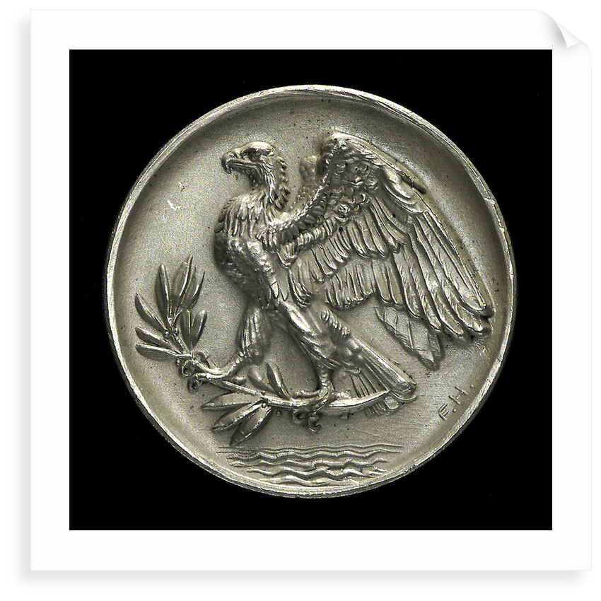 Medal commemorating the Battle of the Falkland Islands, 1914; obverse by F. H.