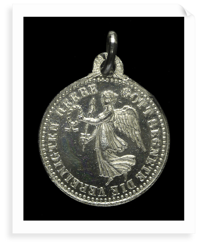 Medal commemorating the bombardment of Scarborough and Hartlepool, 1914; obverse by H. Ziegler