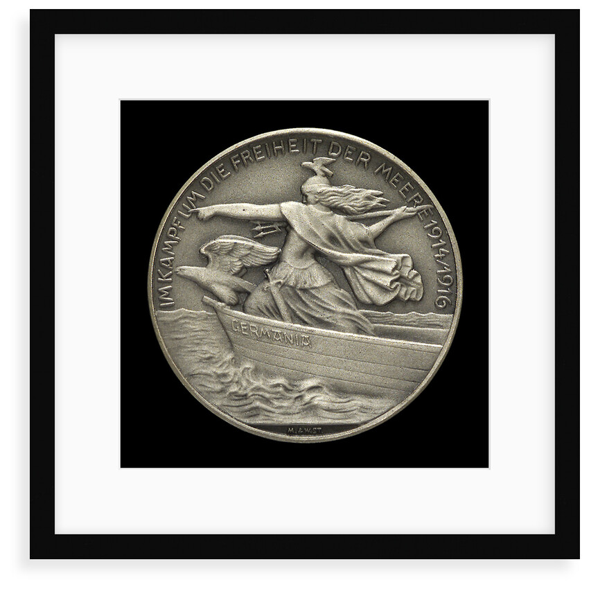 Medal commemorating Admiral Reinhard von Scheer (1863-1928); reverse by M. & W.