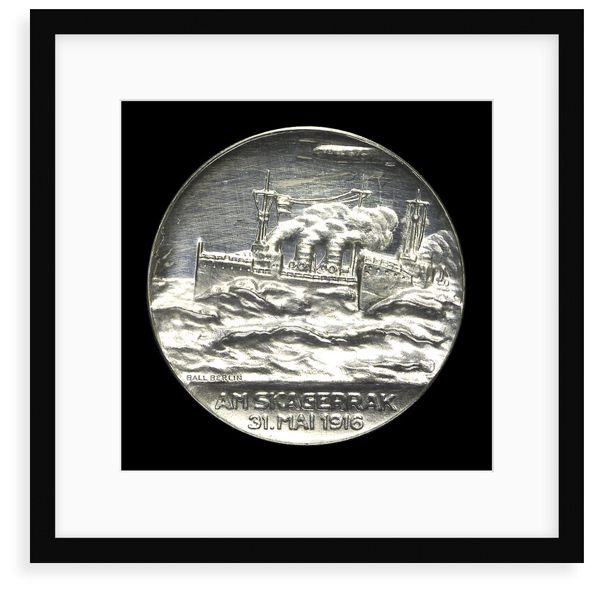 Medal commemorating Admiral Franz von Hipper (1863-1932) and the Battle of Jutland, 1916; reverse by F. Eue