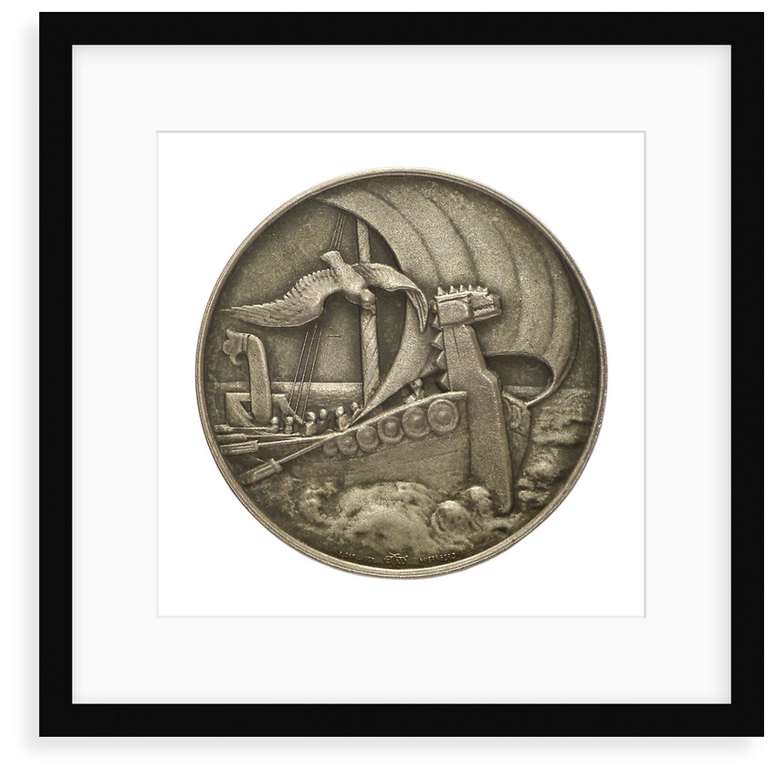 Medal commemorating Corvette Captain Nicolas Burgraf Count Dohna-Schlodien; reverse by D.M. Lauer