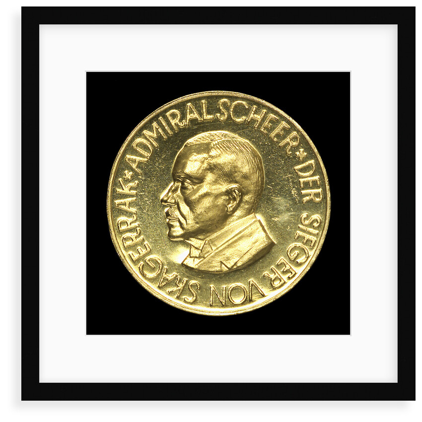 Medal commemorating Admiral Rheinhold von Scheer (1863-1928); obverse by unknown